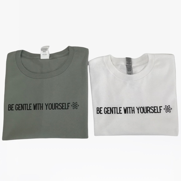 BE GENTLE WITH YOURSELF Unisex Adult 100% Cotton T-Shirt - Various - Picture 7 of 7